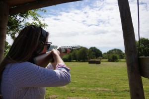 tessleymoor gundogs and toplands clay shoot charity event gundog scurry
