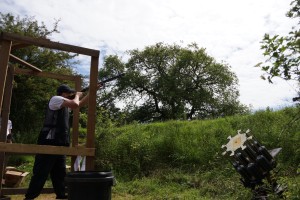 tessleymoor gundogs and toplands clay shoot charity event gundog scurry